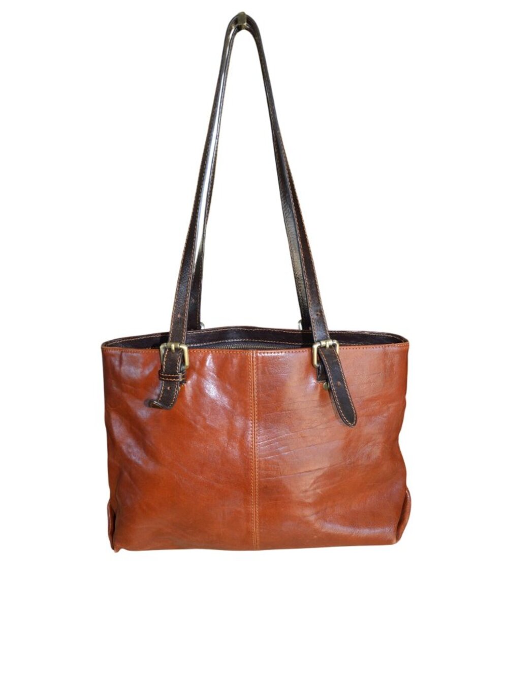 Pelletterie Divina Firenze Tote Hand Made In Italy Tan Brown Shoulder Bag Boho
